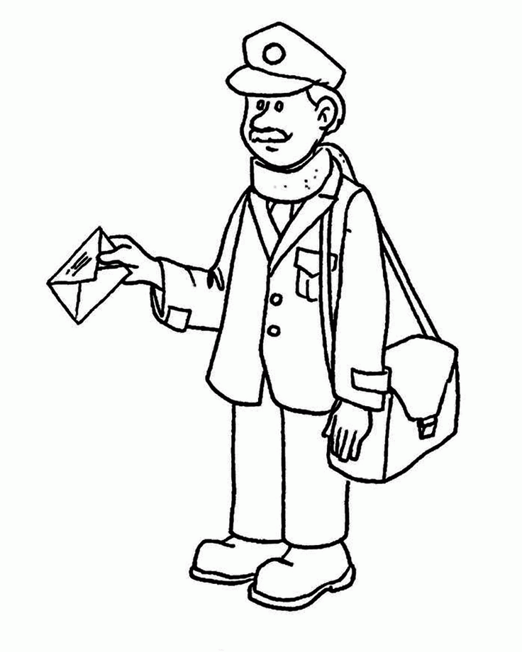 Occupation Coloring Pages 664078